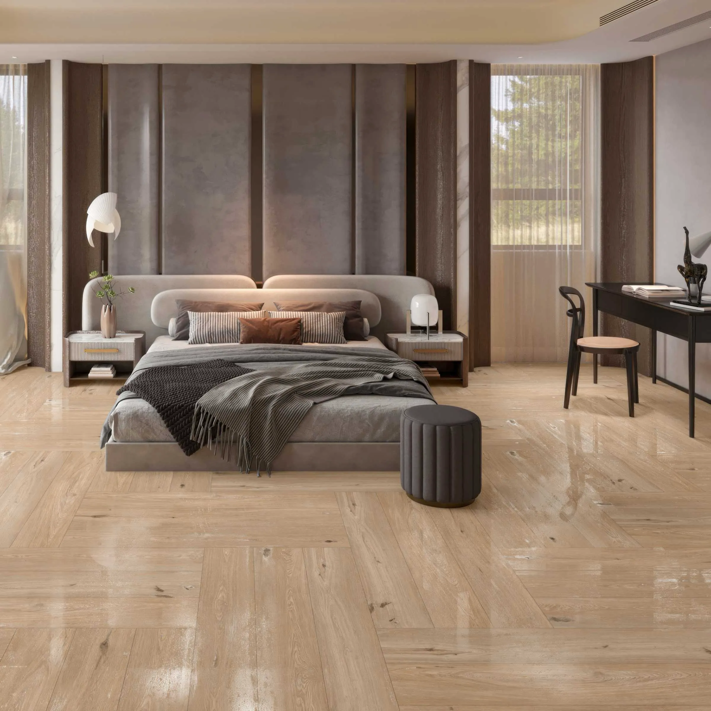 Ceramic Wood Flooring Ideas