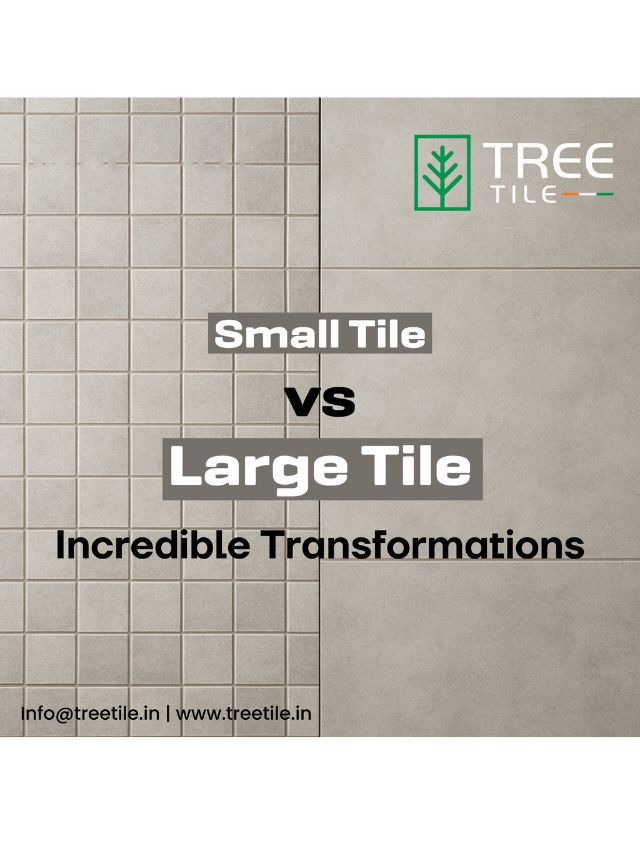 Small vs Large Tiles : Incredible Transformations
