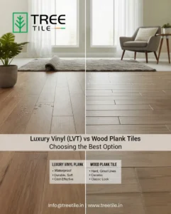 LVT Vinyl Tiles vs Wood Plank Porcelain Tiles